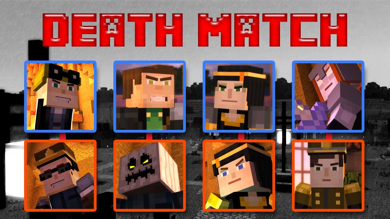 Tournament Death Match Round #1 - Minecraft Story Mode