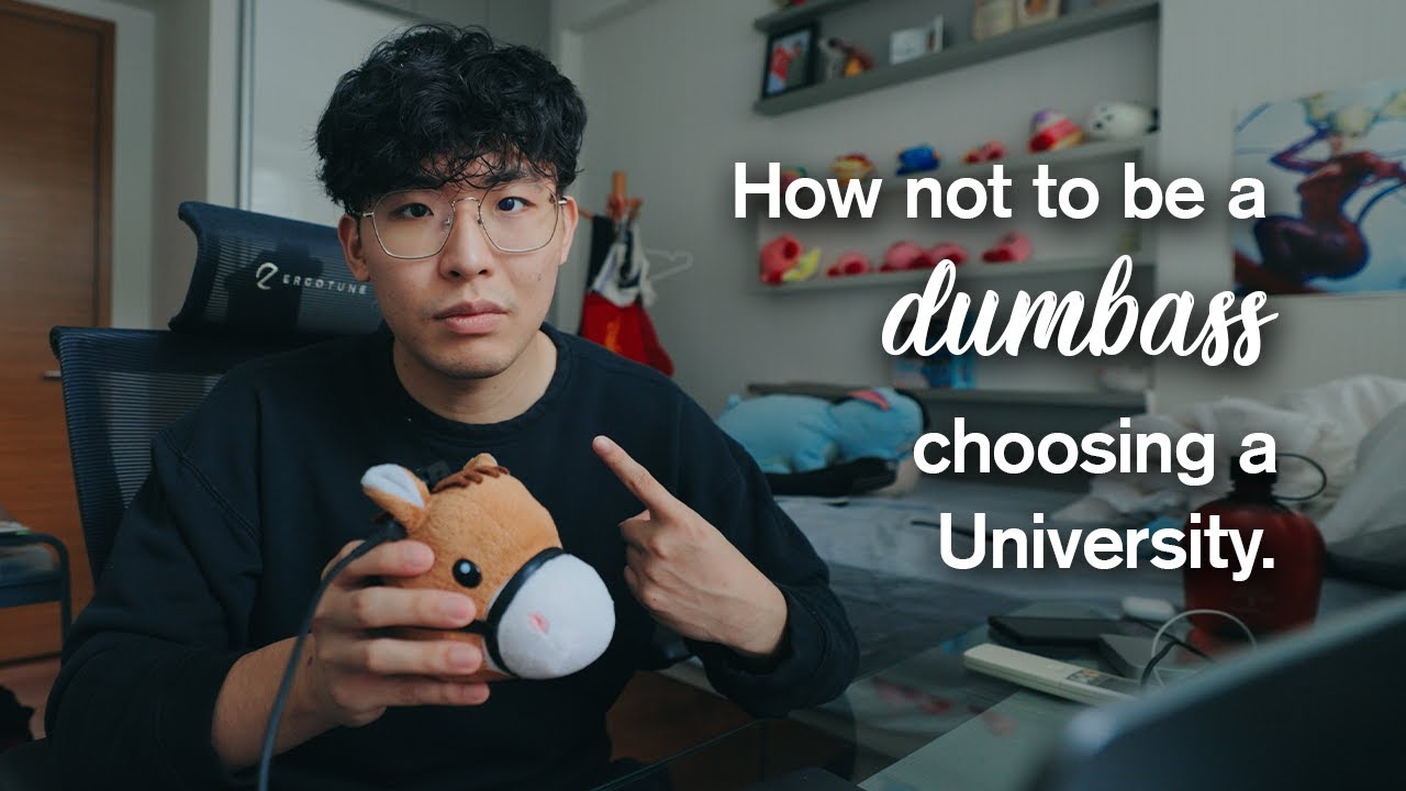 Watch this if you're applying to university in Singapore.
