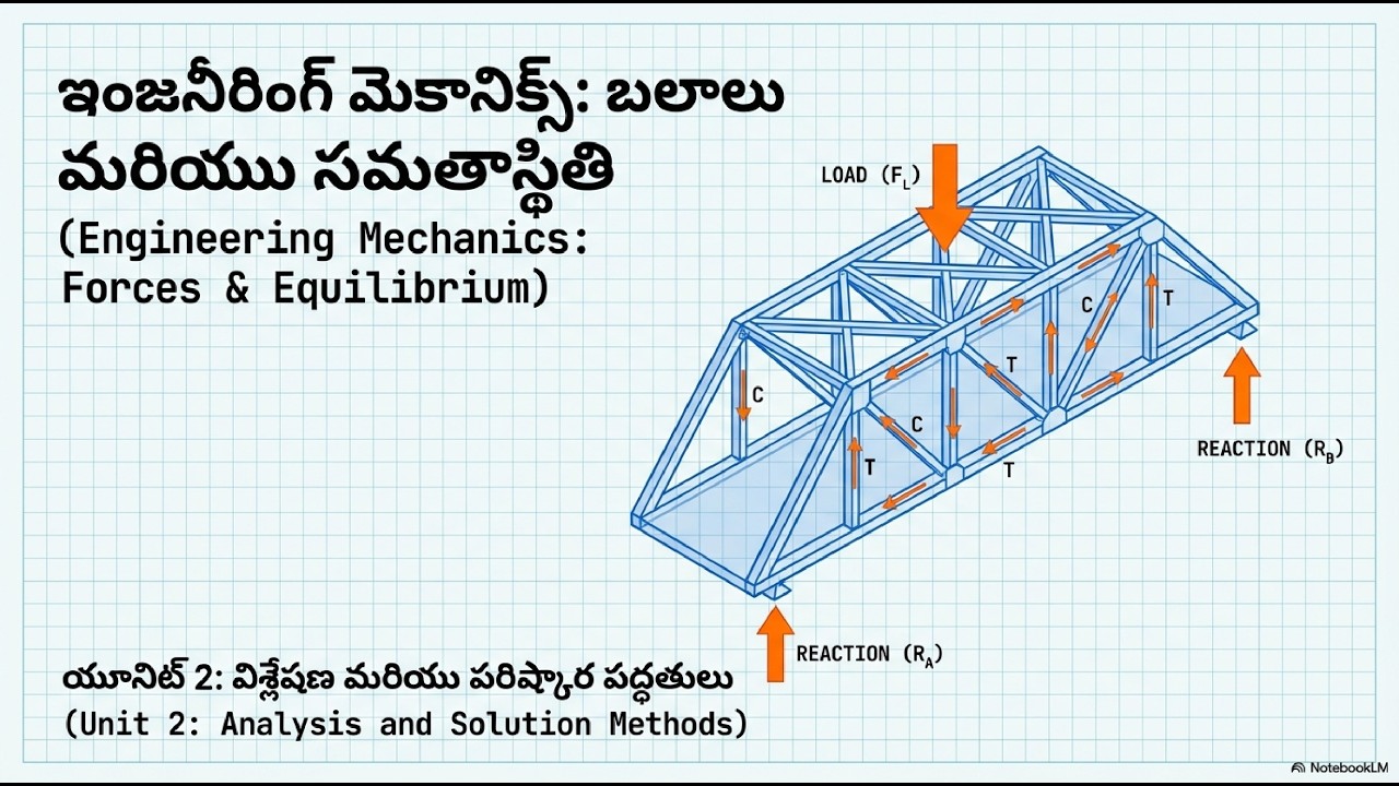 Engineering Mechanics | Unit-2 Forces | 2-2 Civil Syllabus | JNTUA |