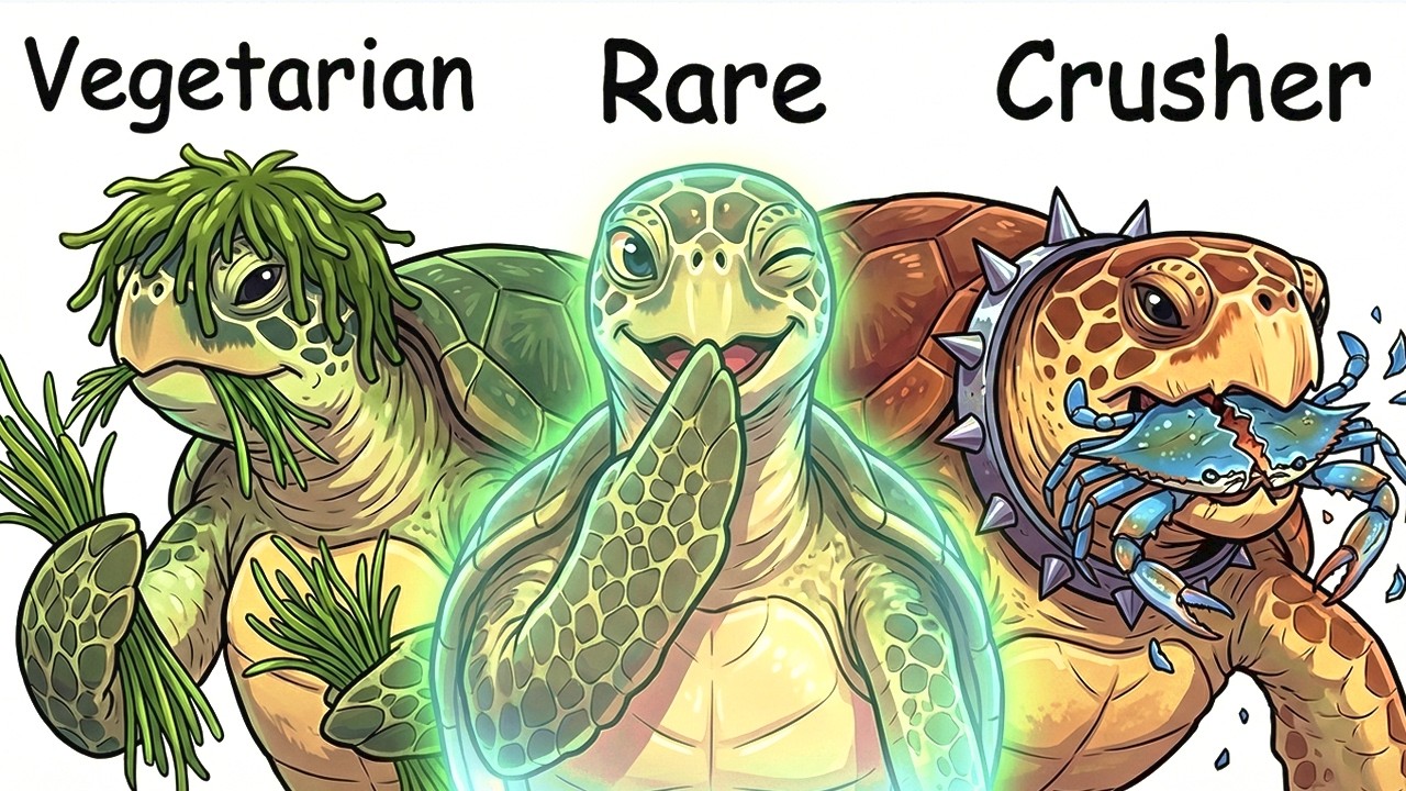 Every Sea Turtle Explained in 27 Minutes