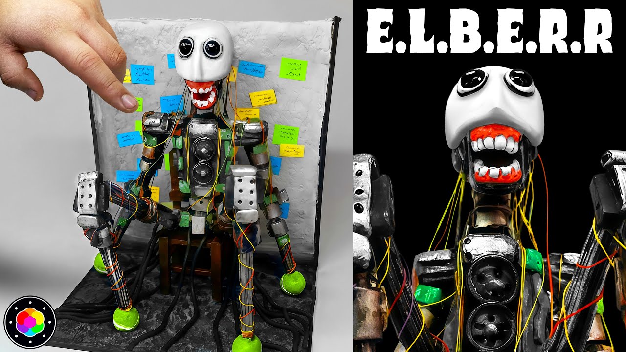Esculpiendo a ELBERR! El robara tu piel... (Terror Analógico) Clay| PlastiVerse