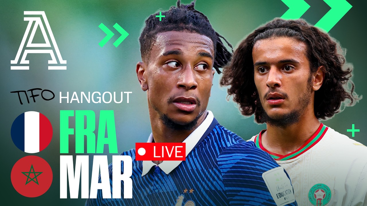 France vs Morocco Live Watchalong | @TheAthleticFC x @Tifo World Cup Clubhouse