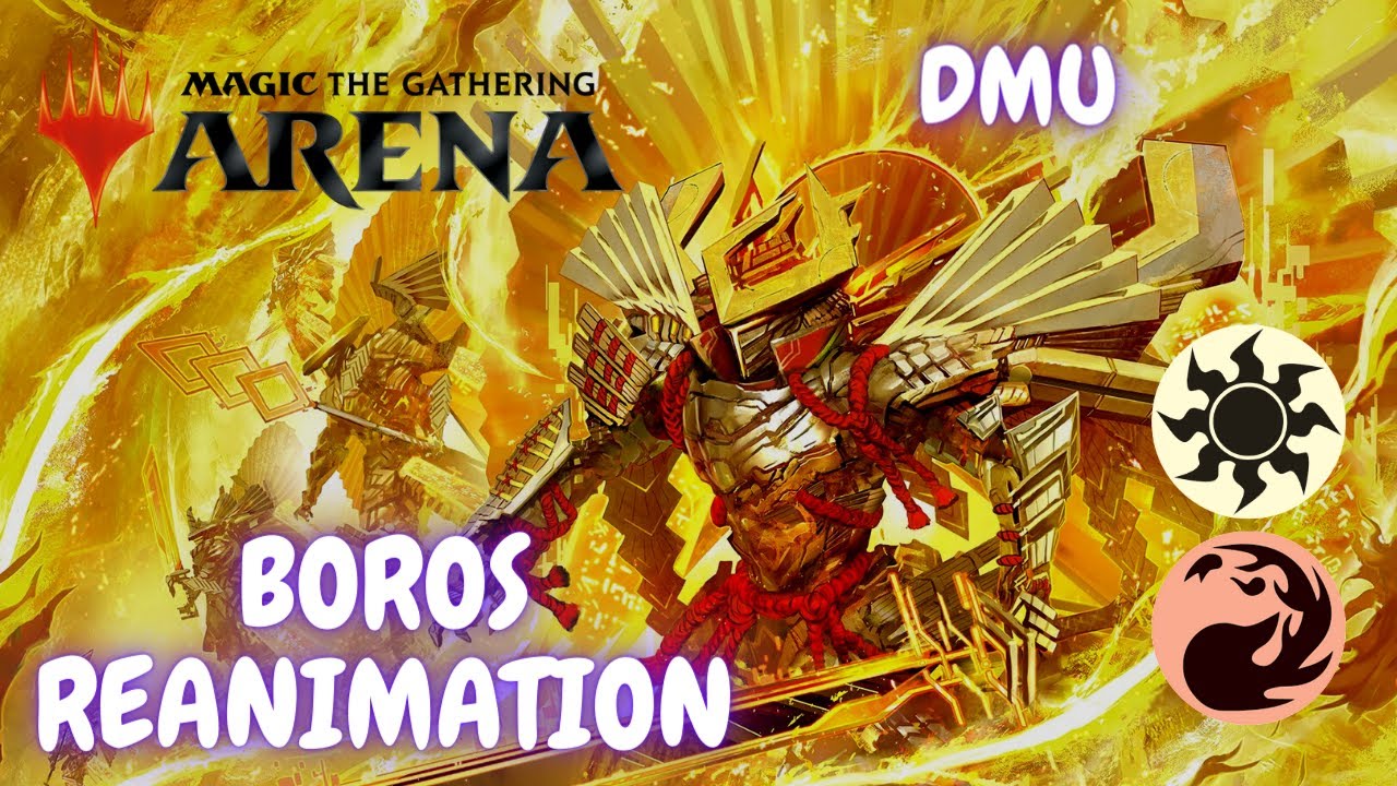 DMU / Колода Борос на реанимации / Boros reanimation deck. MTG arena / мета 2022