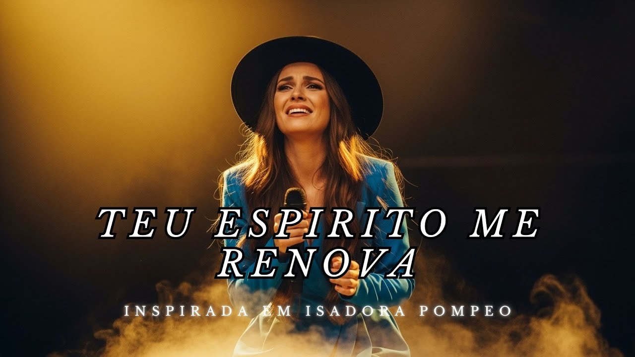 🎵 “TEU ESPÍRITO ME RENOVA – Inspirada Isadora Pompeo – Quando o Céu Toca a Terra e o Coração Volta