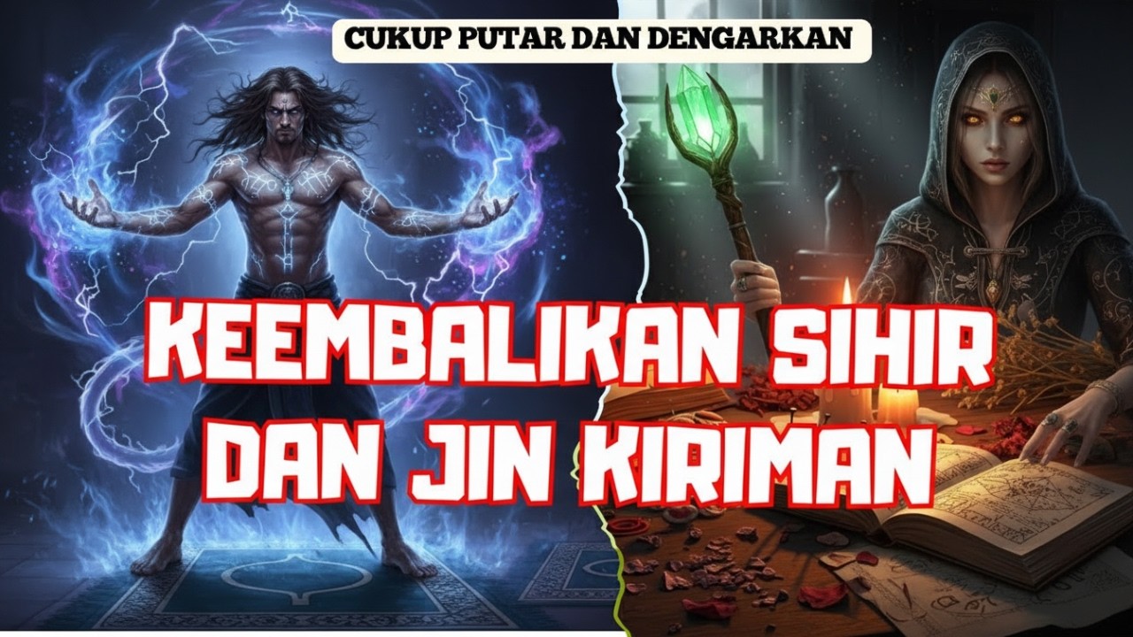 RUQYAH | MENGUSIR JIN / SETAN & SIHIR DARI TUBUH / RUMAH, MENENANGKAN HATI DAN MEMBUKA PINTU REZEKI