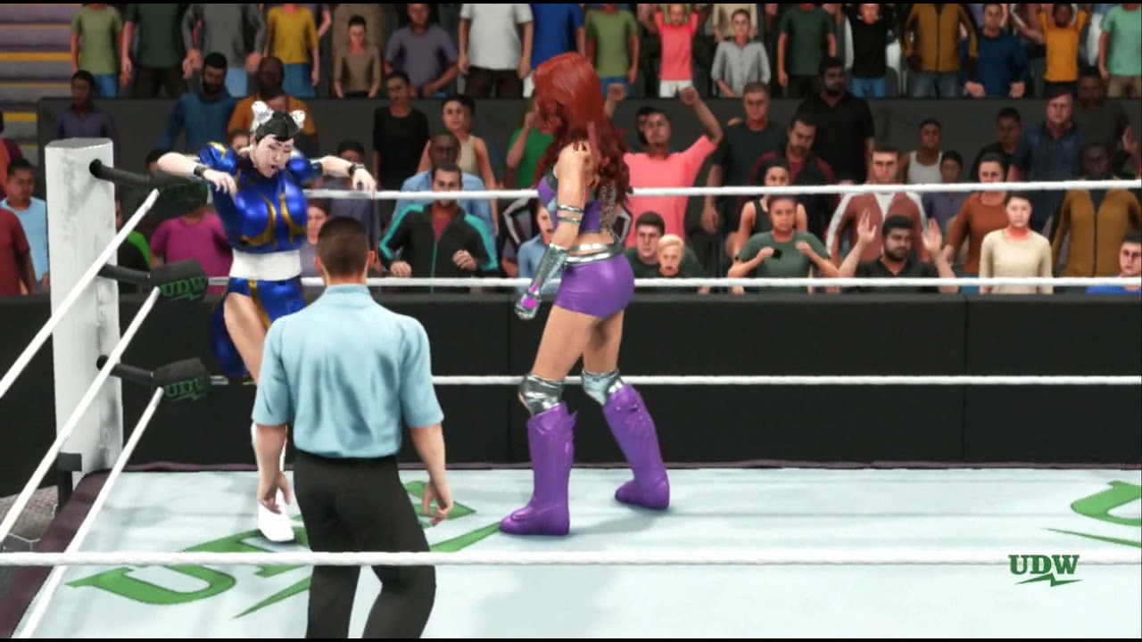 Starfire (w/Raven) vs. Chun-Li (w/Cammy White)