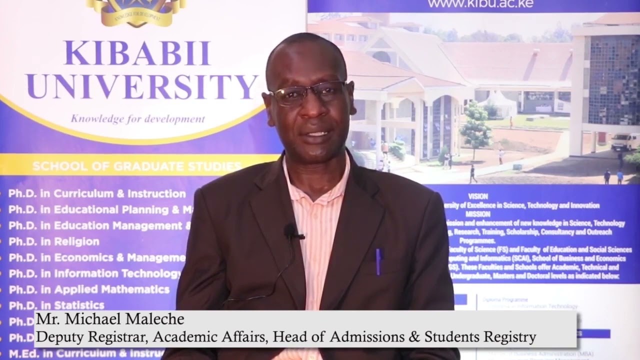 Academic Affairs Address by Prof. Ernest Mohochi