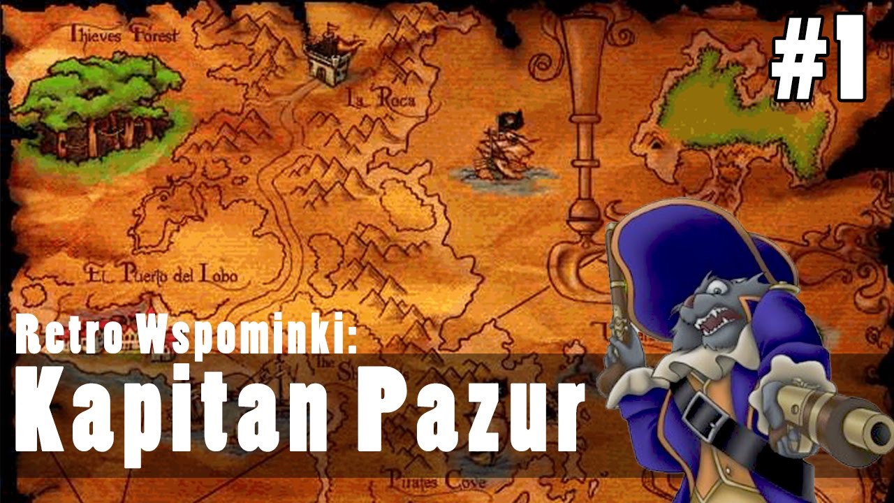 Retro Wspominki: Kapitan Pazur #1 | gameplay | PL |