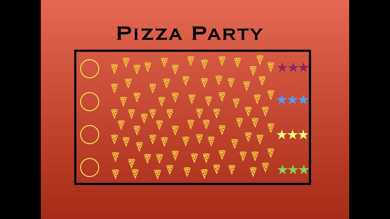 пицца вечеринка
