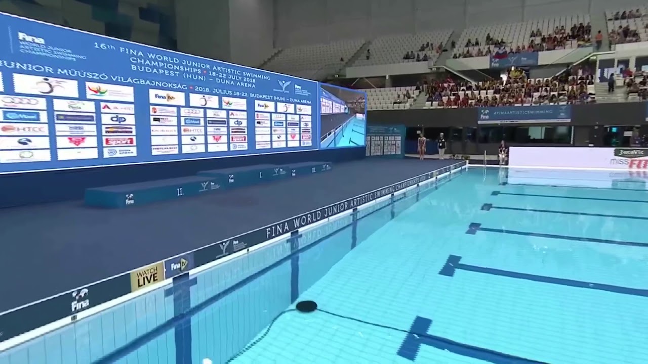 Fina world junior championship 2018 solo technical final