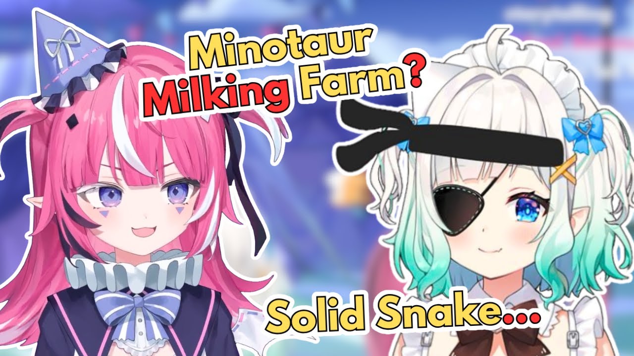 Mint Tells Camila About her OBSESSION with Metal Gear and the Minotaur Milking Farm