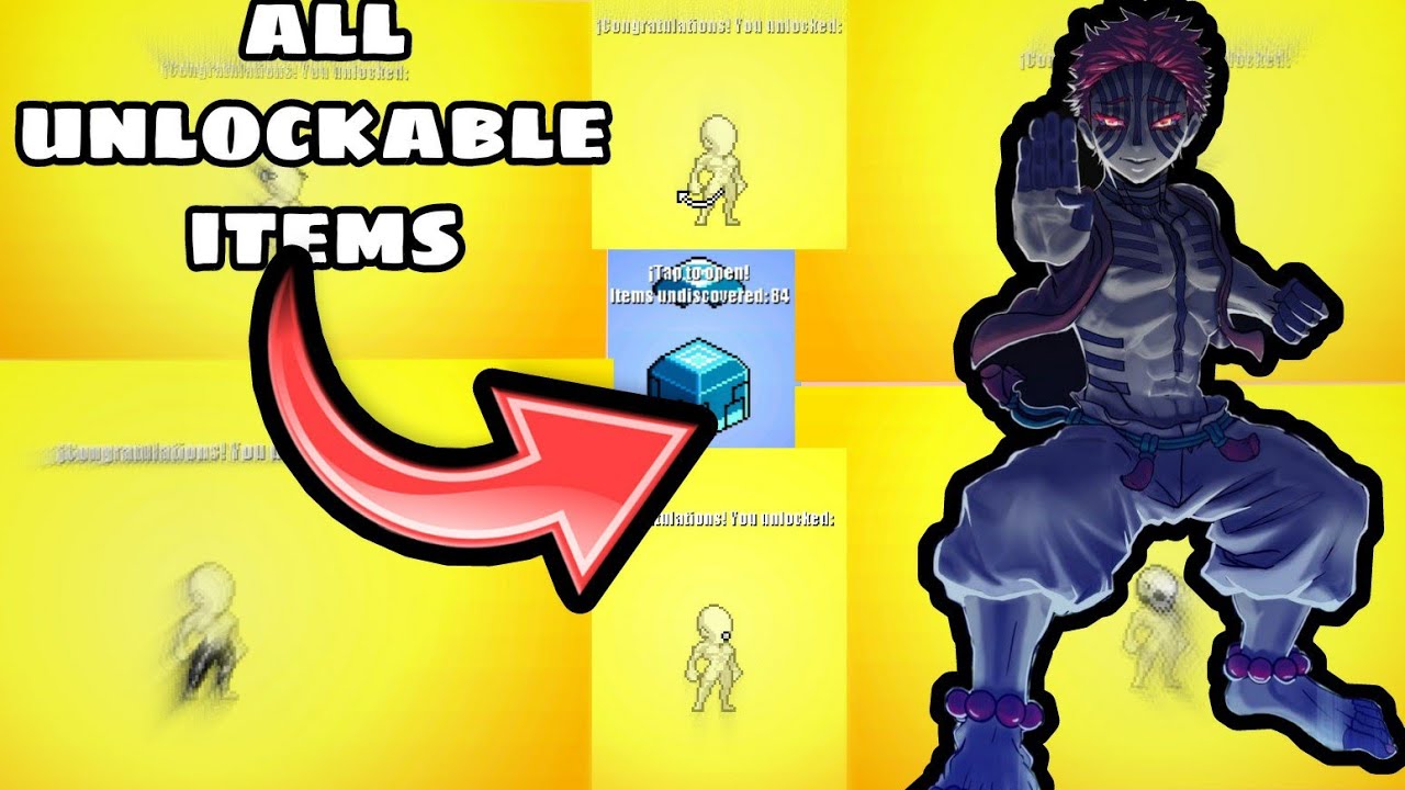all unlockable items in warriors of the universe online