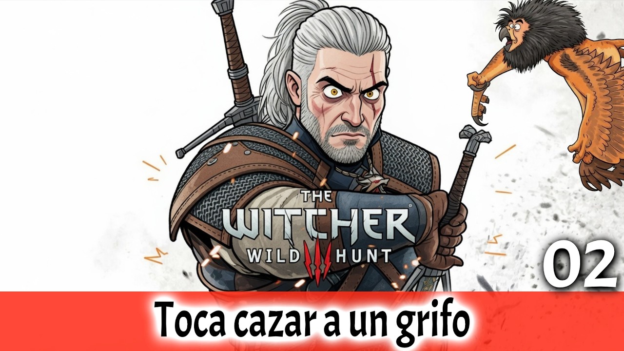 Toca cazar a un grifo en #thewitcher3 #02