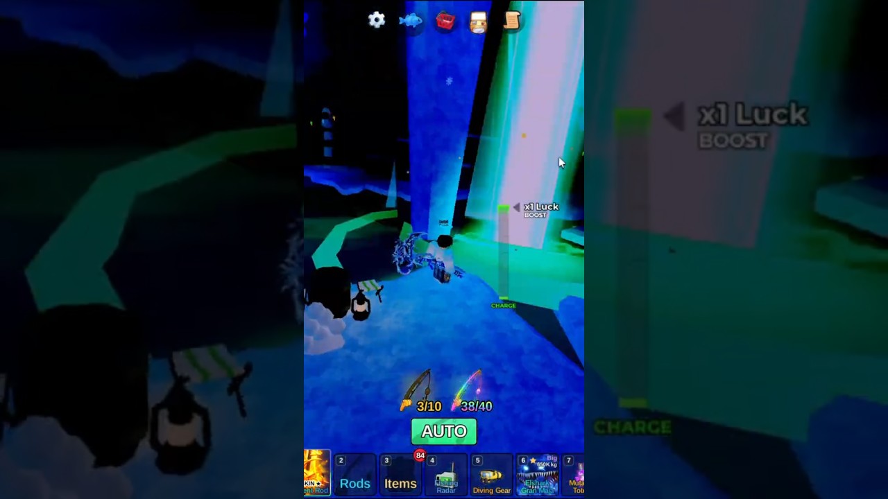 Detik-detik secret event Christmas Big Winter Frost Shark Maxton naik - Fish It!  