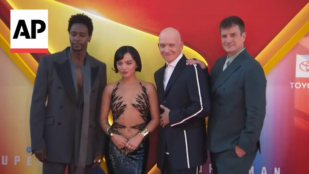 Meet the 'Superman' movie's new Justice Gang | AP interview