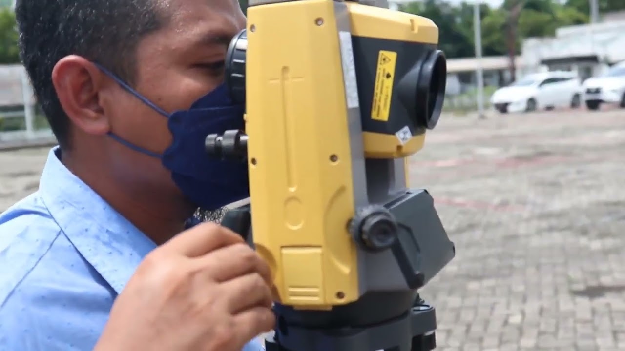 Total station Topcon GM 50 cara setting dan cara pake mudah dan praktis
