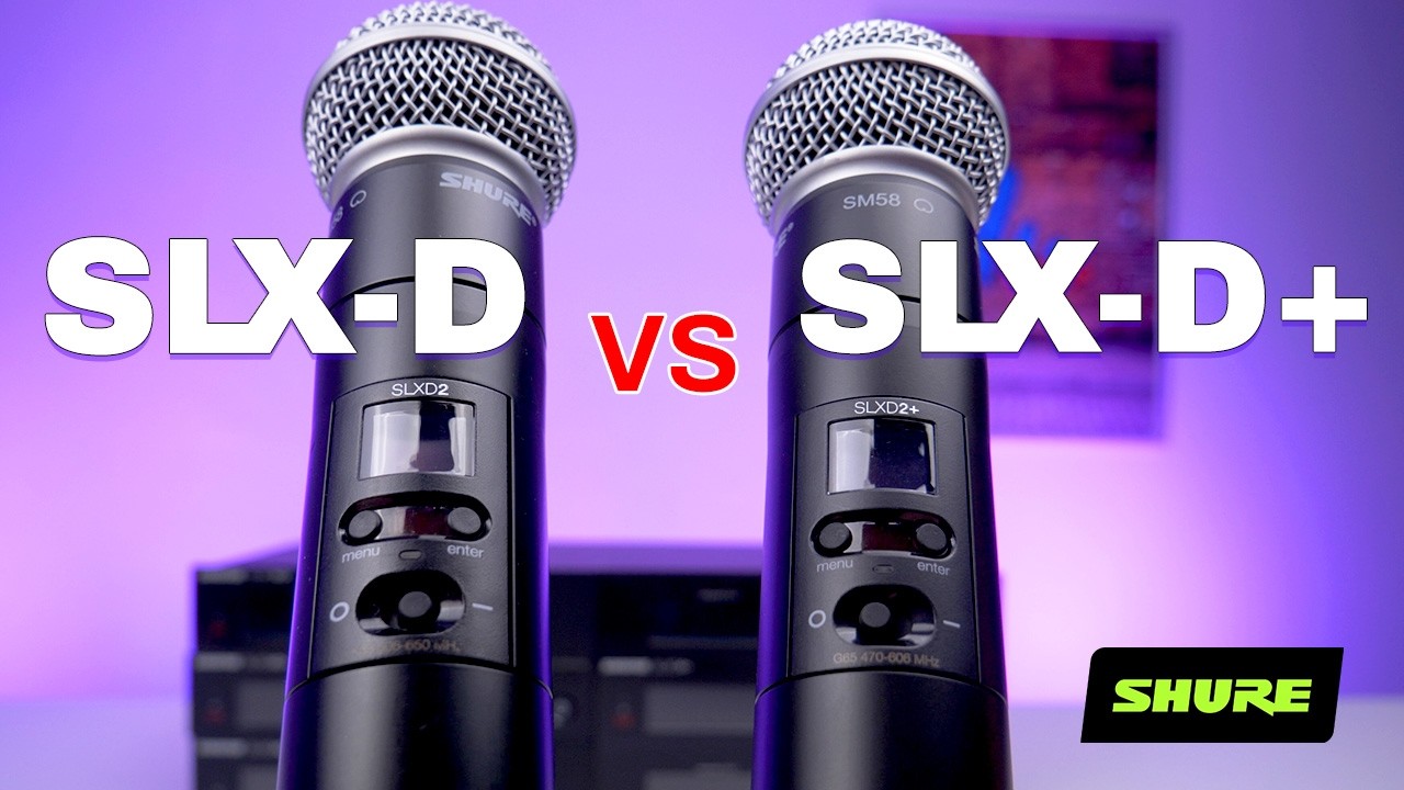 What's NEW about Shures SLX-D+ Series?