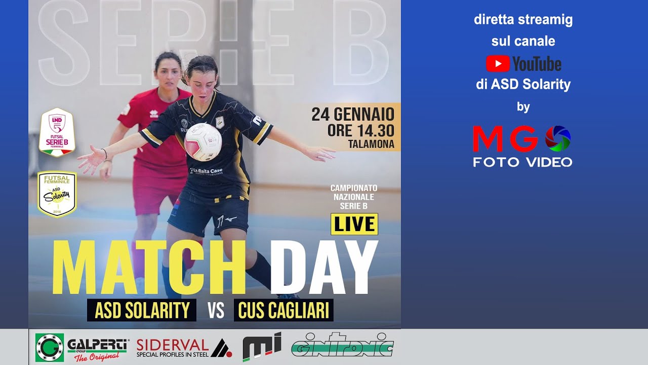 SOLARITY vs CUS CAGLIARI