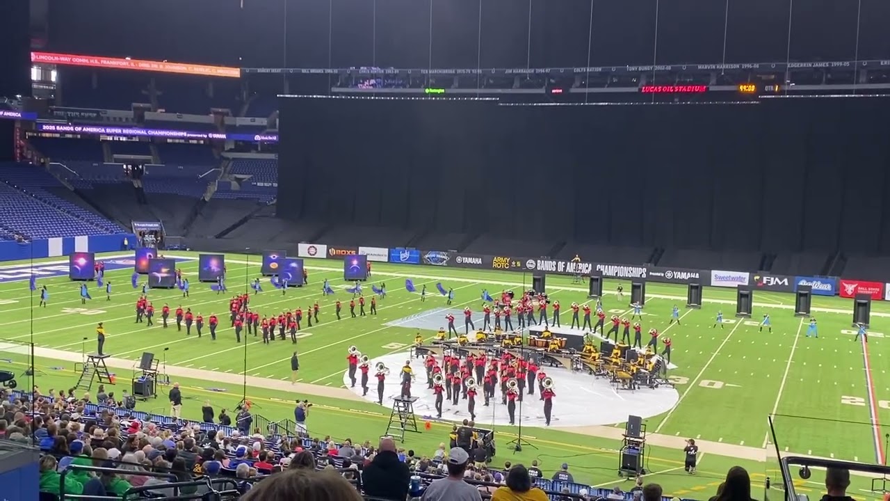 Lincoln-Way Marching Band 2025 Indianapolis Super Regionals Prelims