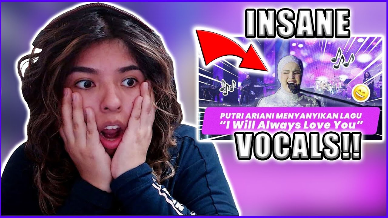 First Time Reacting To Putri Ariani - I Will Always Love You