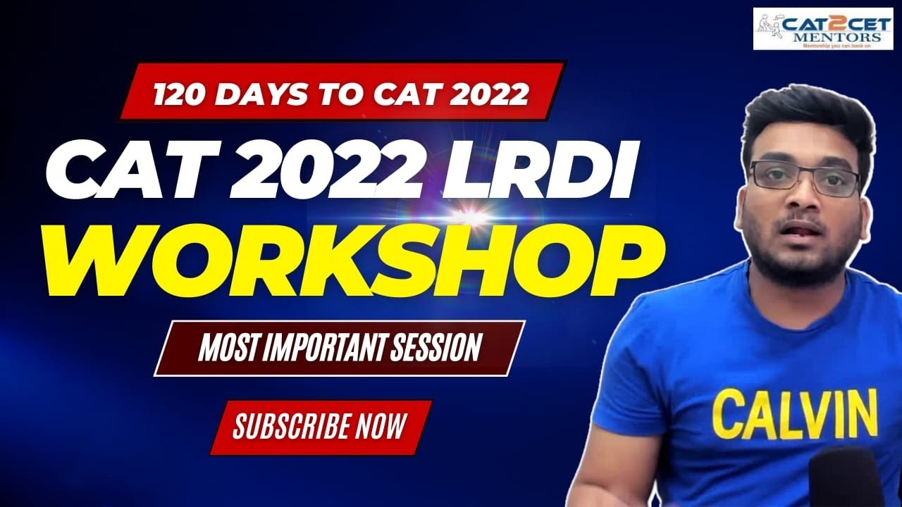CAT 2022 LRDI Workshop | CAT LRDI Strategy | Most Important DILR Sets for CAT