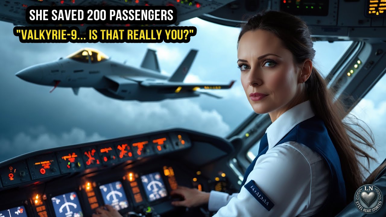 She Saved 200 Passengers — Then the F-22s Called Her By Her Call Sign