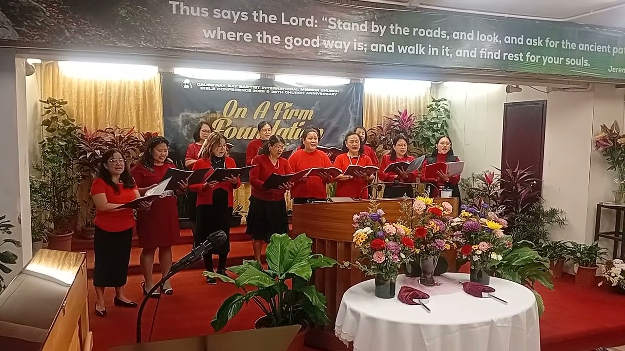 Is it gonna burn a song about God's reward to those faithful once.singers of luzonians from CBBIMC