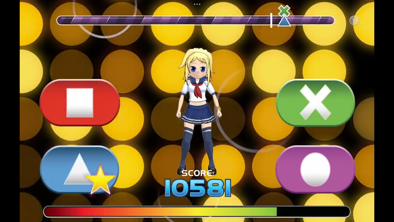 caramella girls game remake gameplay (easy) 