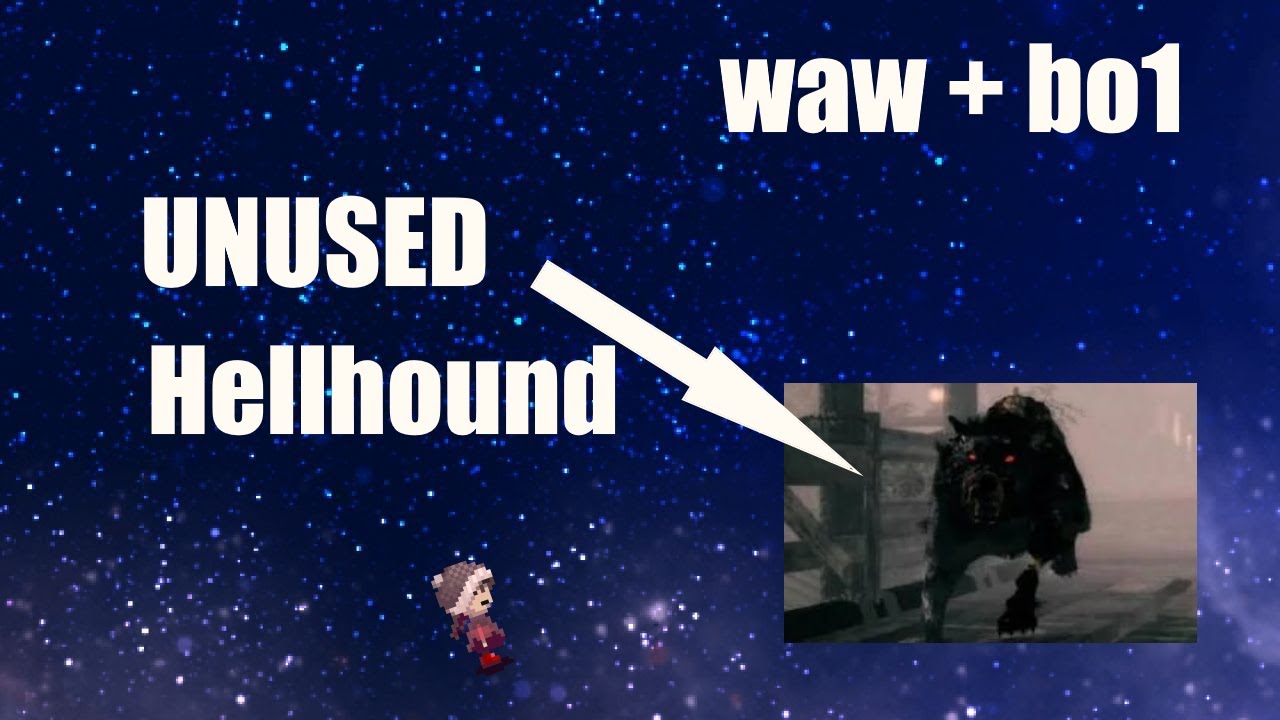 Unused hell hound round sound effects in bo1! (cod zombies)