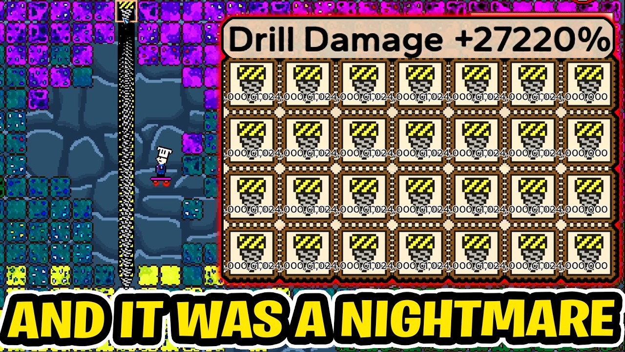 I Made the Strongest DRILL CoalLLC Has EVER Seen
