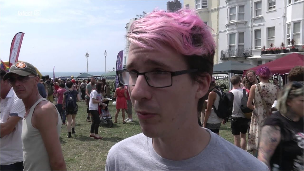 Hundreds attend second annual Trans Pride event in Brighton