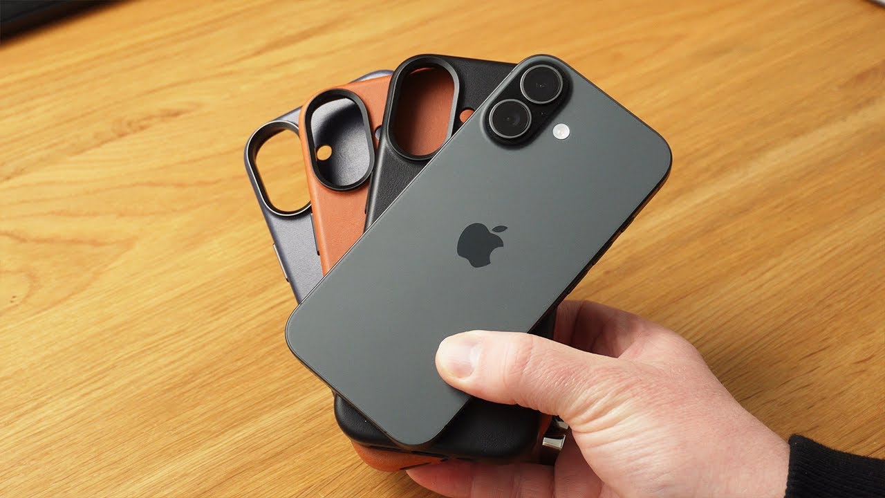 iPhone 17 Black with Leather Cases | Pure Aesthetic