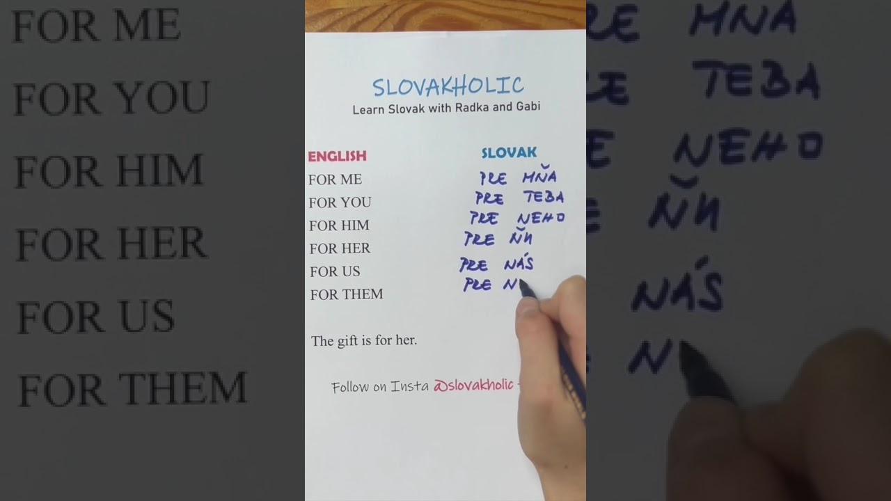 Learn basic slovak 📚🇸🇰 