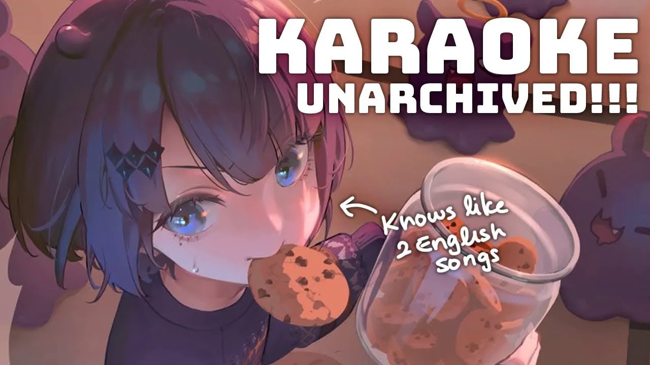 Ninomae Ina'nis UNARCHIVED KARAOKE Singing the 3 English Songs I know WOO