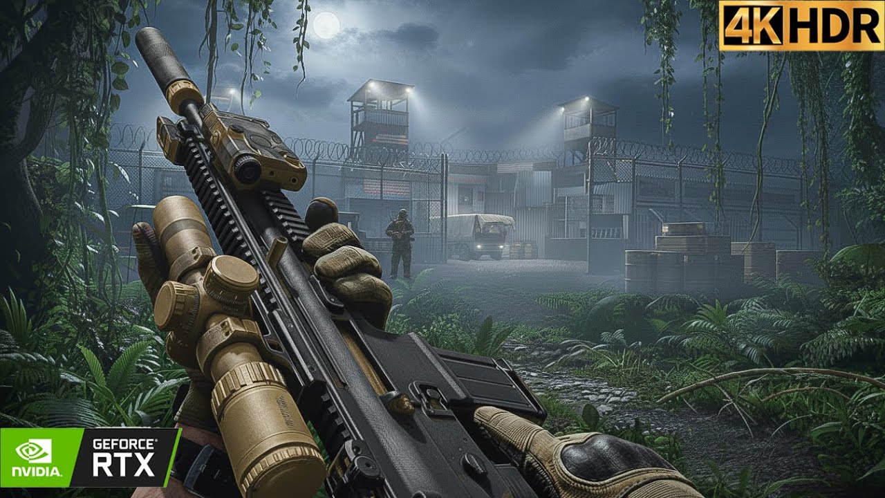 US Navy Seal's Night Ops | Immersive Ultra Realistic Graphics 4K 60fps HDR Gameplay | Call Of Duty 