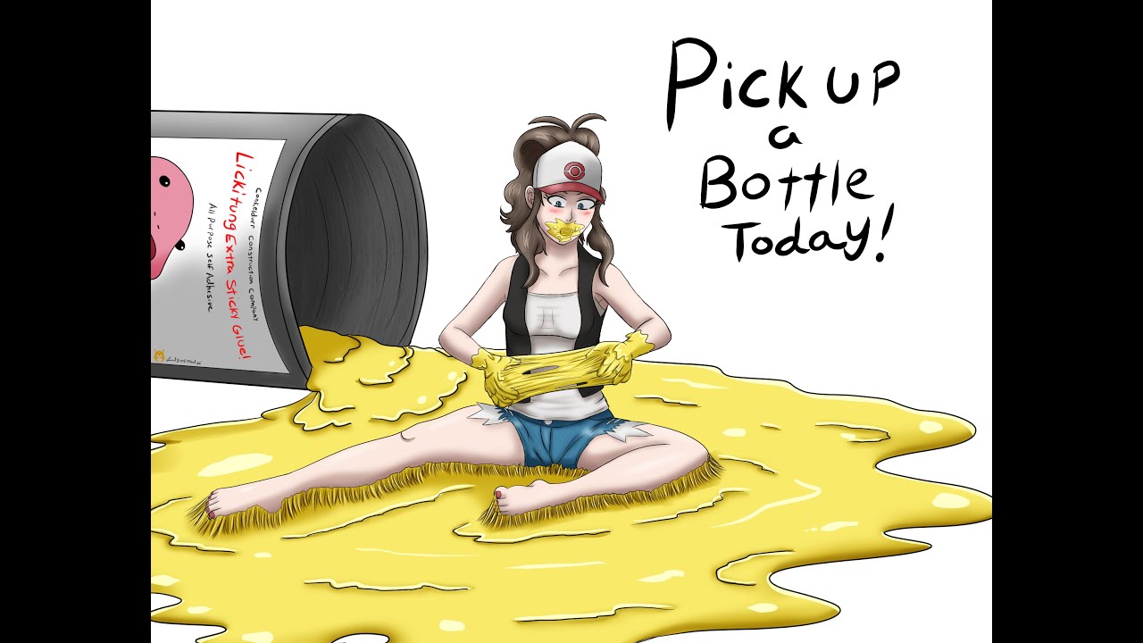 Hilda Stuck in Sticky Glue Redraw (Timelapse & Commentary)
