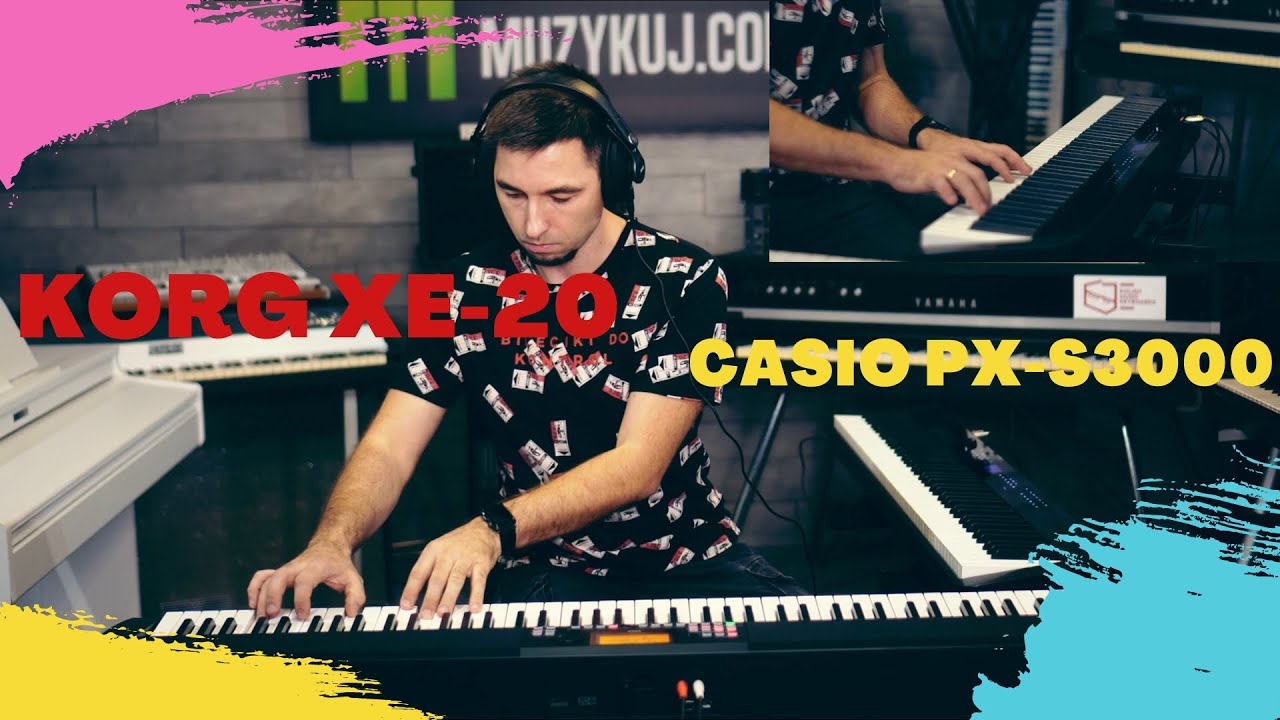 KORG XE 20 VS CASIO PX S3000 Round 1 Piano