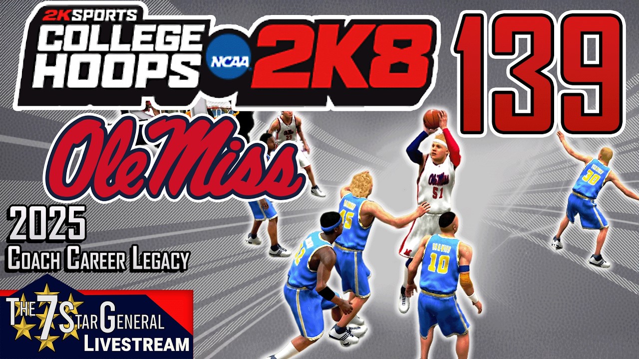 2025 Coach Career Legacy | College Basketball 2K8 | Livestream 139