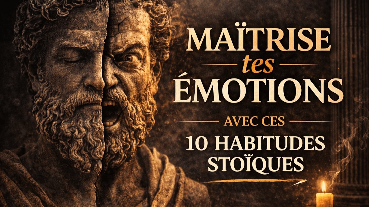 MAÎTRISE tes ÉMOTIONS avec ces 10 HABITUDES STOÏQUES