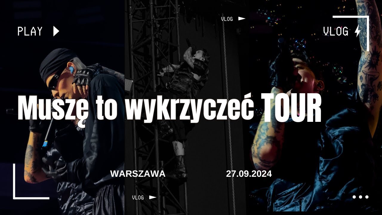 Sobel Muszę To Wykrzyczeć 2024 Warszawa | KONCERT VLOG