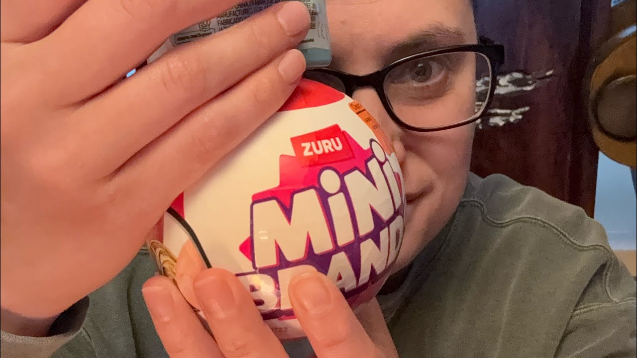 Unboxing ASMR mini brands Netflix & squishmallows 