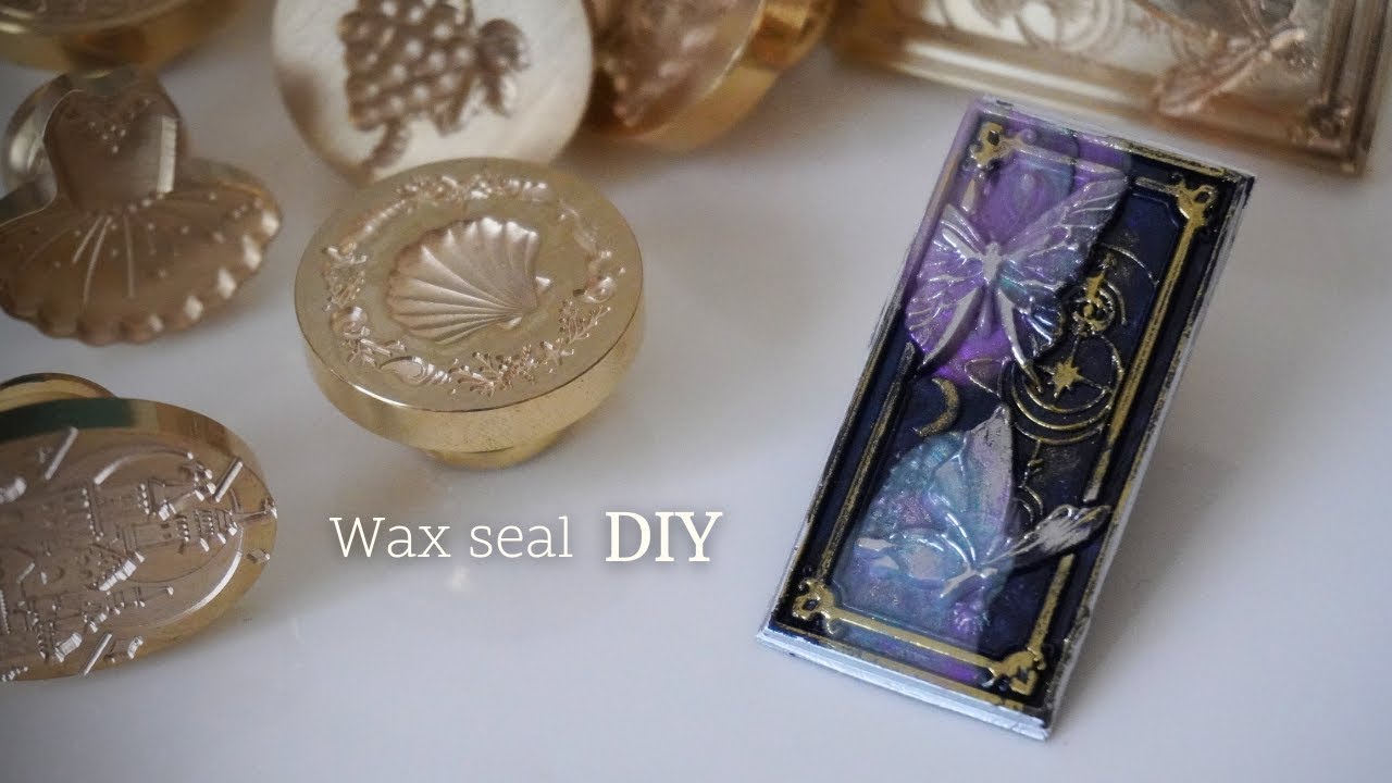 Haul / new stamp /Восковая печать /  Wax seal DIY / ASMR