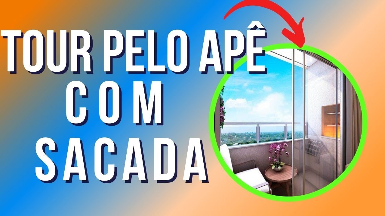TOUR APARTAMENTO VAZIO COM SACADA E CHURRASQUEIRA | MRV 🧡💚🔑