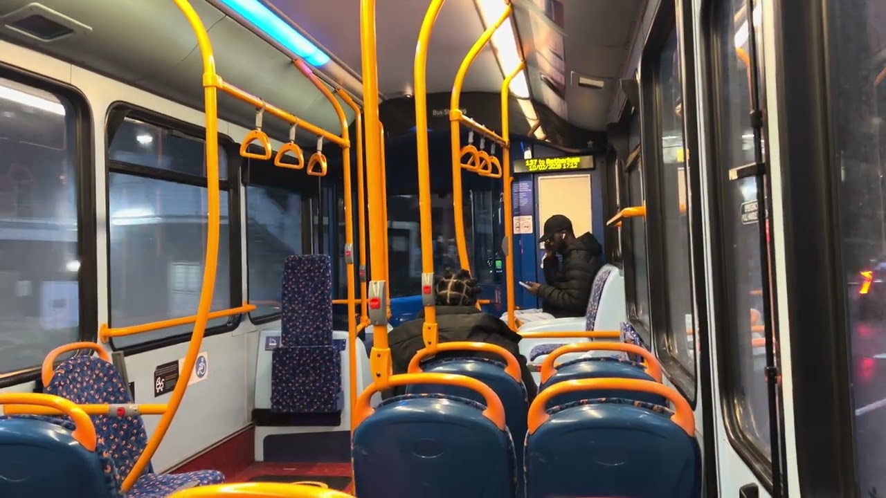 Onboard 37186 leaving Sheffield interchange 
