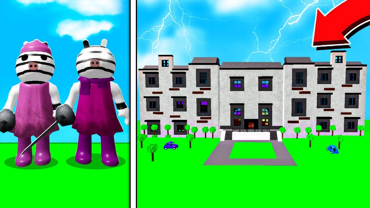 ROBLOX PIGGY TWINS HOTEL OF HORROR! (Piggy Build Mode)