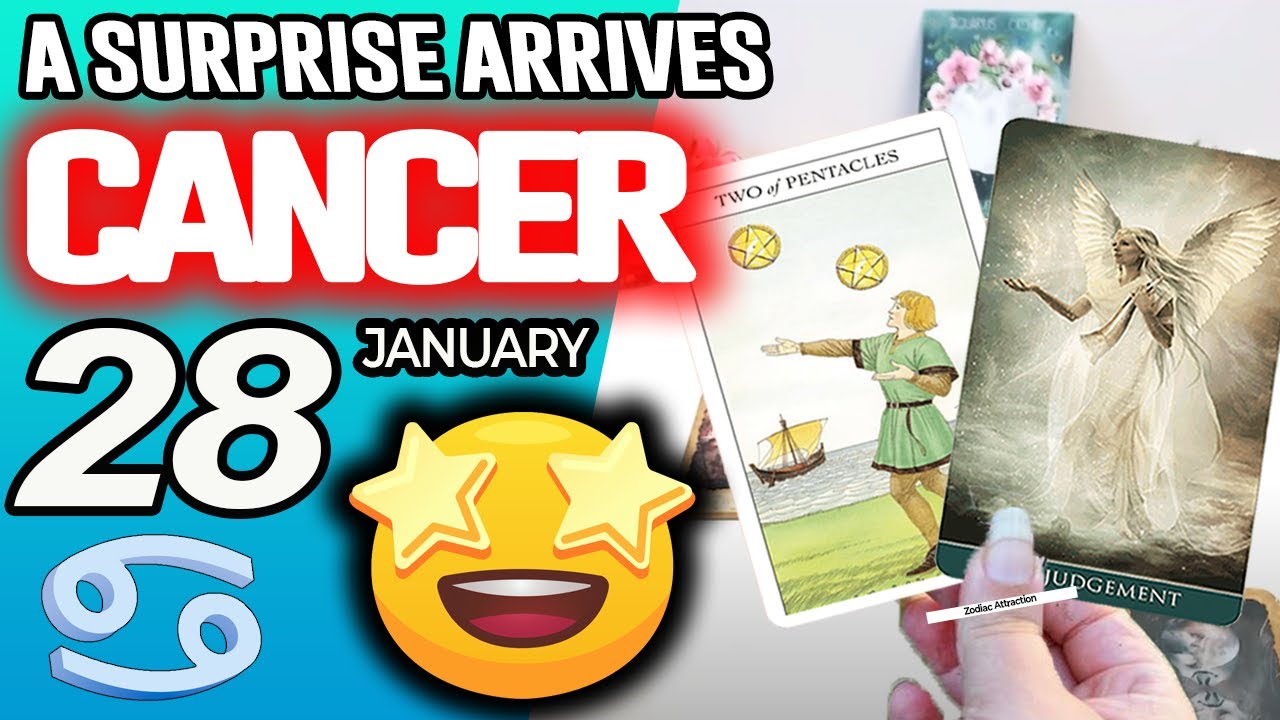 Cancer ♋A SURPRISE ARRIVES💖 horoscope for today JANUARY 28 2026 ♋ #cancer tarot JANUARY