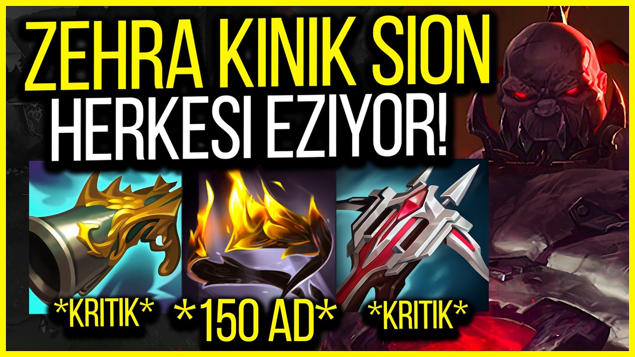 😱 ZEHRA KINIK TARZI FULL ZIRH DEŞME SİON SORUNSALI 😱