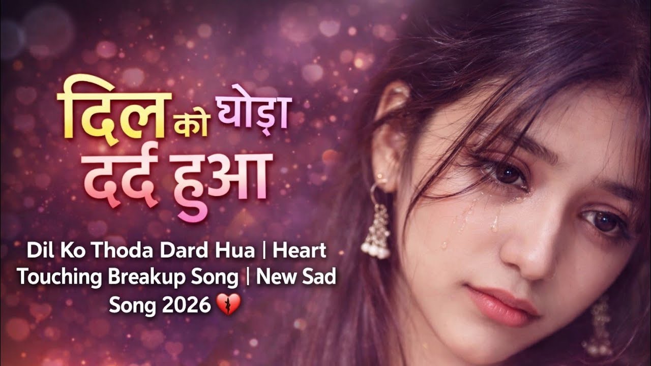💔 Dil Ko Thoda Dard Hua | Heart Touching Breakup Song | New Sad Song 2026