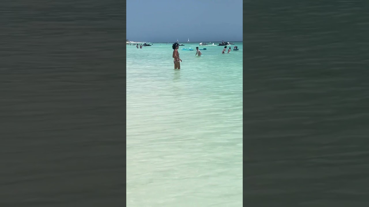 Eagle Beach Aruba￼ 🏖 #shorts #aruba #island #caribbean