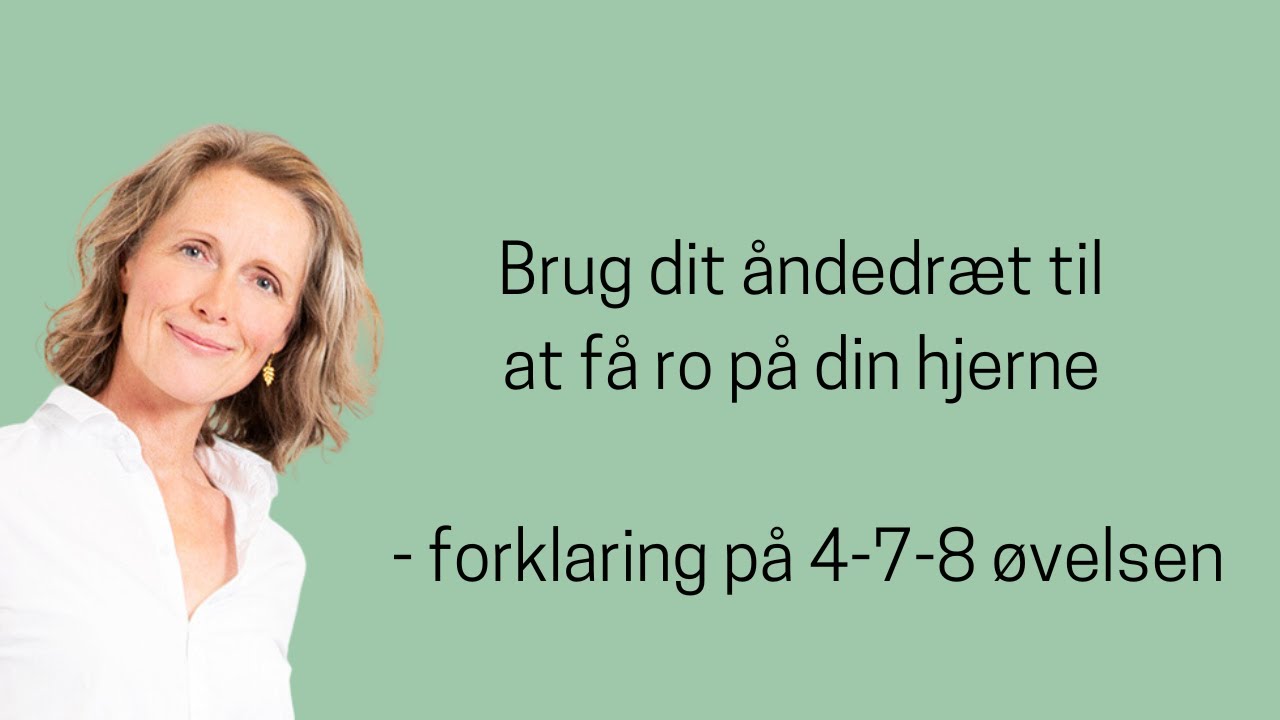 Brug dit åndedræt til at få ro på din hjerne